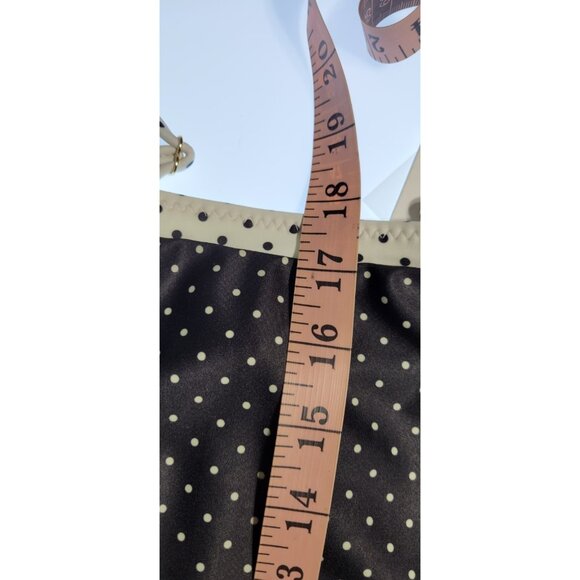 Polka Dot One Piece Swimsuit - Black and White - Picture 10 of 11